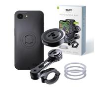 SP CONNECT Moto Bundle con módulo antivibración | SPC+ | compatible con iPhone 16e/17e | Soporte para teléfono móvil para moto bicicleta ciclomotor | Soporte para gadget para navegador
