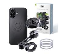 SP CONNECT Moto Bundle con módulo antivibración | SPC+ | compatible con iPhone 17 | Soporte para teléfono móvil para moto bicicleta ciclomotor | soporte para gadget para navegador