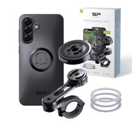 SP CONNECT Moto Bundle con módulo antivibración | SPC+ | compatible con Samsung A56 | Soporte para teléfono móvil para moto bicicleta ciclomotor | soporte para gadget para navegador
