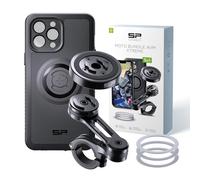 SP CONNECT Moto Bundle II AVM Xtreme | SPC+ | Soporte compatible con iPhone 13 Pro Max | Soporte de teléfono móvil para moto | Soporte para teléfono móvil Smartphone | Accesorios antivibración para