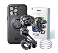SP CONNECT Moto Bundle II AVM Xtreme | SPC+ | Soporte compatible con iPhone 14 Pro Max | Soporte de teléfono móvil para moto | Soporte para teléfono móvil Smartphone | Accesorios antivibración para
