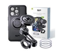 SP CONNECT Moto Bundle II AVM Xtreme | SPC+ | Soporte compatible con iPhone 16 Pro | Soporte de teléfono móvil para moto | Soporte para teléfono móvil Smartphone | Accesorios antivibración para