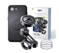 SP CONNECT Moto Bundle II AVM Xtreme | SPC+ | Soporte compatible con iPhone 16e/17e | Soporte de teléfono móvil para moto | Soporte para teléfono móvil Smartphone | Accesorios antivibración para