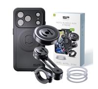 SP CONNECT Moto Bundle II AVM Xtreme | SPC+ | Soporte compatible con iPhone 17 Pro/18 Pro | Soporte de teléfono móvil para moto | Soporte para teléfono móvil Smartphone | Accesorios antivibración para