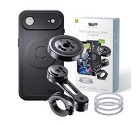 SP CONNECT Moto Bundle II AVM Xtreme | SPC+ | Soporte compatible con iPhone Air | Soporte de teléfono móvil para moto | Soporte para teléfono móvil Smartphone | Accesorios antivibración para scooter