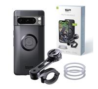 SP CONNECT Moto Bundle | SPC+ | Compatible con Google Pixel 8 Pro | Soporte para teléfono móvil para moto moto moto ciclomotor | Soporte para gadget para navegador