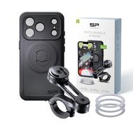 SP CONNECT Moto Bundle Xtreme | SPC+ | Soporte compatible con iPhone 17 Pro/18 Pro | Soporte de teléfono móvil para moto | Soporte para teléfono móvil Smartphone | Accesorios para Scooter