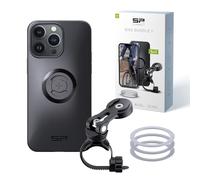 SP CONNECT Soporte de teléfono móvil para Bicicleta | SPC+ | para iPhone 14 Pro MAX | para Manillar de Bicicleta, para Todos los teléfonos Inteligentes como iPhone Samsung