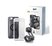 SP CONNECT Soporte de teléfono móvil para Motocicleta, Resistente al Agua, para Moto, Bicicleta, ciclomotor, Accesorio para Todos los teléfonos Inteligentes como iPhone Samsung