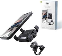 SP Connect Soporte Universal de Teléfonos Móviles apra Bicicleta - Soporte para Smartphone para Bicicletas de Montaña y de Carretera - Bloqueo giratorio - Para Dispositivos de 58-85 mm de Ancho