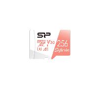 Mem. Micro SD 256GB -SP- UHS-I U3 V30 A1+Adap