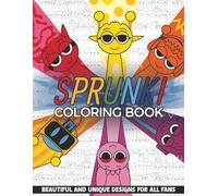Sp-runkii Coloring Book: For Kids Who Love to Doodle, Dream & Color! Age 4-8, Age 8-12