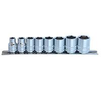 SP TOOLS, Bujes de riel de 3/8 pulgadas, 6 caras, 8 piezas, SP20142