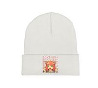 SP-Y×FAMI-LY Gorras de Hombre Invierno, Gorro Beanie de Lana Ultra Suave y Cálidos, Sombreros Moda Slouch, para Adulto, Light(White)