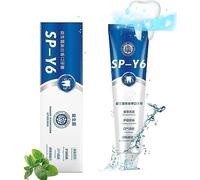 SP-Y6 Toothpaste,SP-Y6 Beneficial Whitening Mouth Plaster,Brightening & Stain Removing Toothpaste,Teeth Whitener Toothpaste for All Teeth Types (1pcs)