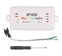 SP105E Controlador Bluetooth inalámbrico APP WS2811 WS2812B WS2801 SK6812 APA102 Panel de luz de panel de píxeles programable direccionable individualmente DC5V-24V para iOS/