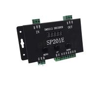 SP201E DMX512 decodificador LED controlador SPI atenuador 1024 píxeles 5-24V adecuado for WS2812B RGB tira de luz de fantasía control de ingeniería de escenario