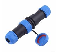 SP21 IP68 - Conector de cable impermeable de 2 a 12 pines, PA66, conector IP68 para exteriores, manguito de conexión rápido e impermeable, diámetro del cable IP68