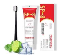 SP8 Pasta Dental Probiótica Blanqueadora, Sp-8 Probiotic Toothpaste Whitening, Pasta de Dientes Sp-8, Deep Cleaning Care Toothpaste, 120g (1set)