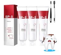 SP8 Probiotic Toothpaste, Pasta de dientes probiótica SP8, 100 g Pasta de dientes probiótica Sp-8, Pasta de dientes probiótica SP-8, Pasta de dientes probiótica Sp-7 (3pcs)