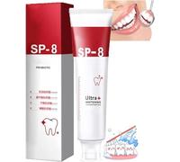 SP8 Probiotic Toothpaste,Sp-8 Probiotic Toothpaste,Sp8 Toothpaste,Fresh Breath,Deep Cleaning Care,Teeth Whitening,Sp-8 Toothpaste Oral Health Management (1 pcs)