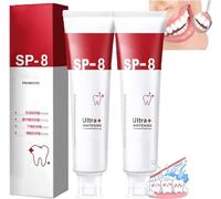 SP8 Probiotic Toothpaste,Sp-8 Probiotic Toothpaste,Sp8 Toothpaste,Fresh Breath,Deep Cleaning Care,Teeth Whitening,Sp-8 Toothpaste Oral Health Management (2 pcs)