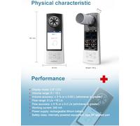 Sp80b app portátil detector de función pulmonar de capacidad pulmonar Bluetooth