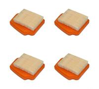 SP92C Filtro de aire de repuesto para modelos de cortador de cortacésped KM94R, KM94, KM94RC, SP92TC - Filtración de polvo de alta eficiencia, iones de motor, fácil instalación, 1 paquete (4 piezas)