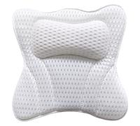 Spa Bath Pillow,Bathtub Pillow Neck Support,Waterproof Bath Cushion,With 6 Suction Cup,Hook Design,For Tub Shower Pillow Neck Shoulder Back And Head Support, LJJY-KK