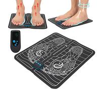 Spa Eléctrico del Masajeador Pies, Almohadilla de Masajeador de Pies Ems, Máquina Masajeadora Pies, Relaja La Rigidez de Los Músculos Alivia El Dolor de Pies Y Piernas, Regalo de La Oficina En Casa