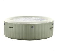 Spa hinchable intex bubble massage verde oliva 6 personas d216x71 cm