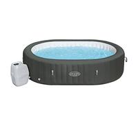 SPA Hinchable Bestway Lay-Z Mauritius 180 Burbujas AirJet 270x180×71 cm para 7 Personas Ovalado Gris