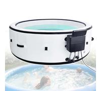 Spa Hinchable Exterior Portátil Inflable Tubo Caliente 2-3 Personas White