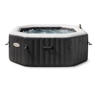 Spa hinchable octogonal intex con burbujas y jets deluxe 1.098 litros