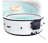 Spa Hinchable Pvc Estanco 150 Chorros Masaje Material Antipinchazos White