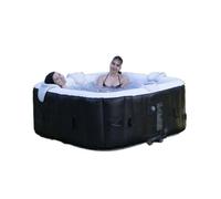 Spa Hinchable Sunspa Cuadrado Negro 6 personas (185 x 185 x 65 cm)