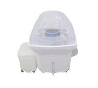 Spa japonés para cabezas, lavabo portátil para terapia capilar, vapor y circulación de agua a temperatura constante, adecuado para salones de belleza, barberías y salones de cuidado de la pe