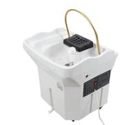 Spa japonés para la cabeza Shampoo portátil Lavabo de Terapia para la cabeza Salón de belleza Dispositivo para terapia de cabeza Circulación de agua Máquina de champú a vapor Taller de belle