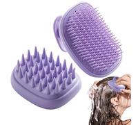 Spa-Like Hair | Family Hair Brush | Friends Hair Tool, Stress Relief Scalp Massager, Hair Growth Stimulator, Ergonomic Hair Brush, Silicone Hair Comb, Nourishing Scalp Care
