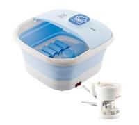 Spa para pies InnovaGoods Footopy plegable con hidromasaje y cortaúñas LED