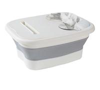 Spa plegable para pies | Baño de pies | Relajante Pie Soak | Cuenca del baño de pies | Baño de pies y bañera de hidromasaje Baño de pies portátil para las mujeres Kid Men Senior Piscina Entrada