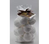 Spa Pure Harina de Avena Leche y Miel - Baño Bomb Fizzies con Karité, Mango y Manteca de Cacao, Ultra Hidratante (14 piezas) Pack de 1