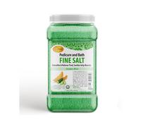 Spa Redi - Pedicura de remojo de pie de desintoxicacin y bao de sal fina de pepino y meln de 128 oz - Hecho con sales de mar muerto aceite de coco