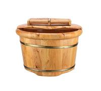 Spa, sauna, baño de pies, cubo masaje artesanal, bañera hidromasaje for, lavabo for, con luz