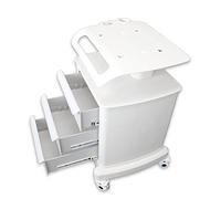 Spa Stand, 3 Layer Trolley Stand, Beauty Trolley Professional Abs Salon Trolley With 4 Silent Wheels, For Beauty Medical Instruments, HUANGHAIQIU