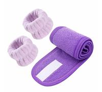 Spa Wash,Women's Microfiber Towels Facial Headband Set | Watch for Women Girls Avoid Liquid From Spilling Down Your Arms