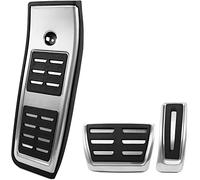 SPAART Coche Pedales para Audi A4 Limousine B9 Avant 2016 2017 2018 2019 2020 2021 2022, Antideslizante Impermeable Automóviles Cubierta de Pedales Protección Interior Accesorios