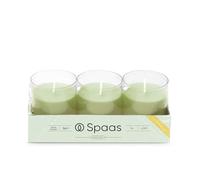 Spaas 3 recambios perfumados de citronela, alrededor de 24 horas, verde pistacho, jardín asiático