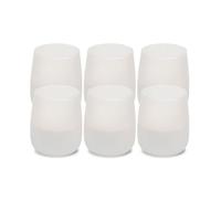 Spaas 6 velas perfumadas de citronela Soft Glow, alrededor de 38 horas, blanco sucio, Ginger Love