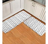 Spaas - 8 paquetes de 2 velas elegantes rústicas para cena, 6,5 h, negro